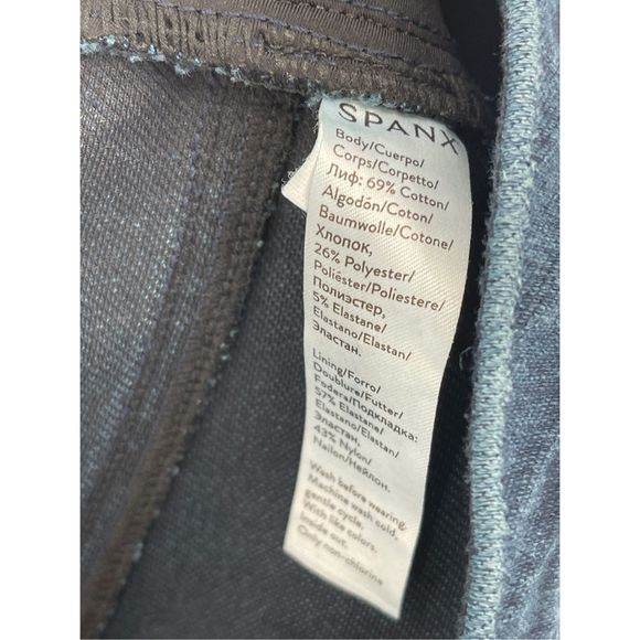 Spanx Jegging Jeans Women Size Small Blue Skinny Stretch High Rise - Picture 10 of 11